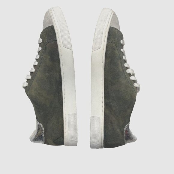 STEVEN MADDEN Rubie Multi-Function Camo Sneakers Womens 9.5M Star Shoes Low Top - Picture 4 of 13